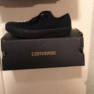 All black converse